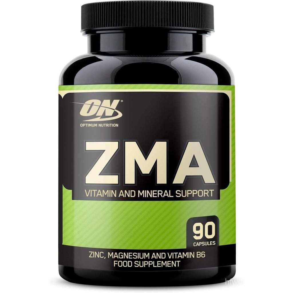 Optimum Nutrition On ZMA แคปซูลผลิต EU ใหม่ - แพ็ค 90 ชิ้น