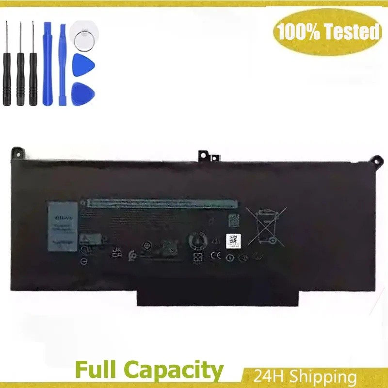 F3YGT แบตเตอรี่สําหรับ Dell Latitude 7480 12 13 7000 7280 7290 E7280 E7290 E7380 E7390 7000 7380 739