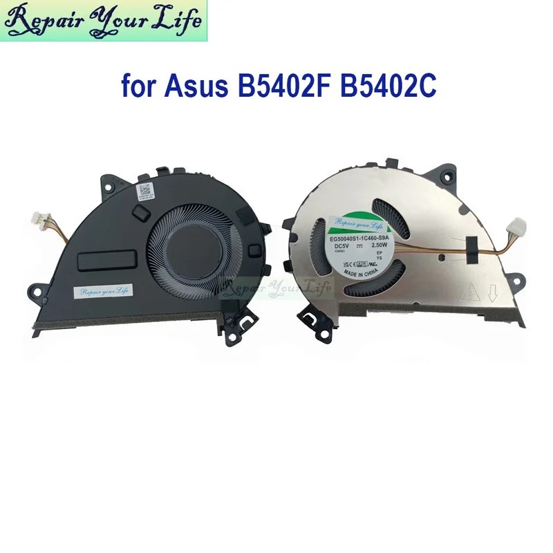 แล็ปท็อป Cooling พัดลม CPU สําหรับ ASUS ExpertBook B5 Flip B5402 B5402FEA FBA B5402CBA CVA Cooler หม