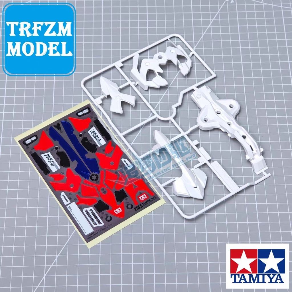Tamiya 18714 92451 สีขาว Jedi Chariot สีเทาโปร่งใส Jedi Chariot รถเหมาะสําหรับ FMA แชสซี