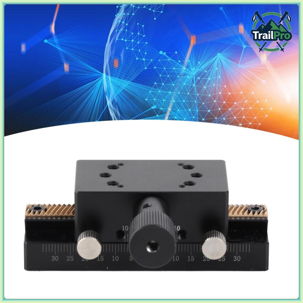 TrailPro XAxis Linear คู่มือ Rack Pinion คำสไลด์สำหรับอุปกรณ์ความแม่นยำอลูมิเนียมแกนเดี่ยว 30x50 มม.