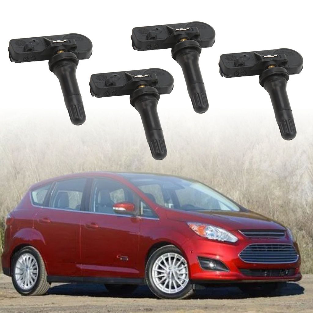 TMA ~ 4PCS เซ็นเซอร์ตรวจสอบความดันยาง 9L3Z‐1A189‐A สําหรับ Ford C Max Edge Escape Explorer