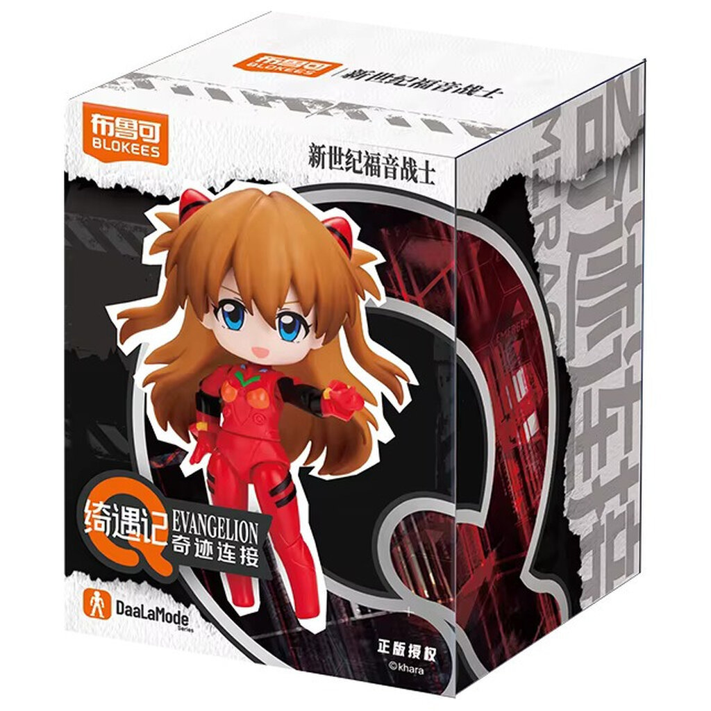 (สุ่ม 1 / จาก 8 แบบ) Blokees Evangelion 75630 DaaLa Mode Q Series Evangelion Miracle Link 810181533484 (Plastic Model)