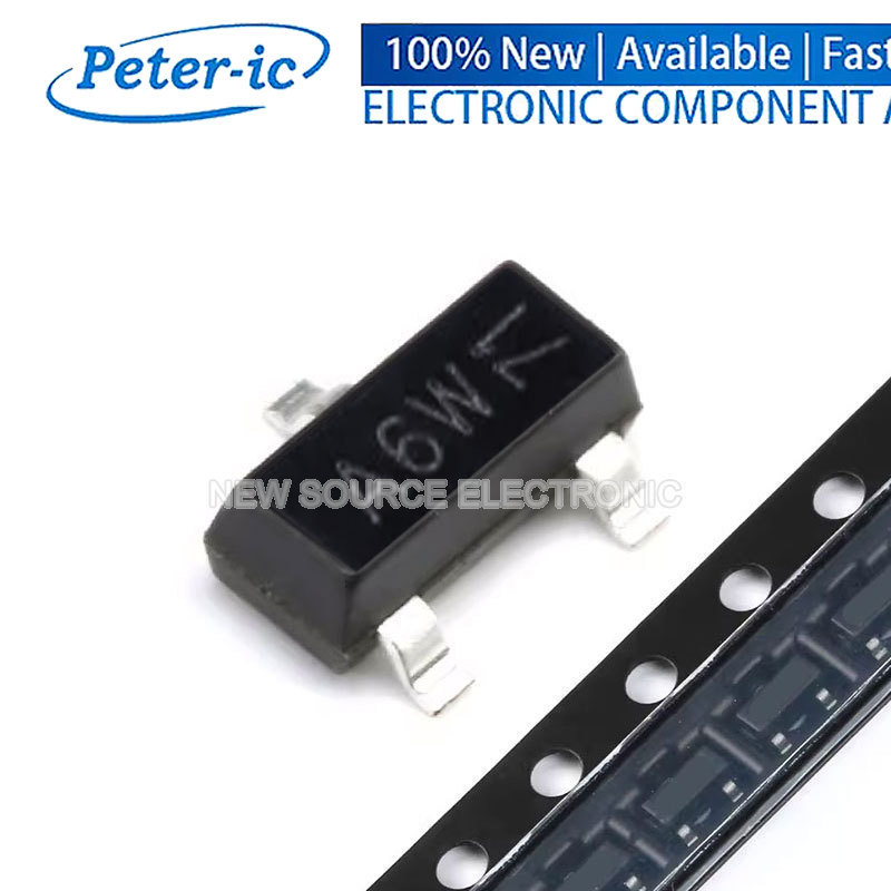 (20-100 ชิ้น) BAS16,215 A6W SOT23 NPN ทรานซิสเตอร์พลังงาน SMD ชิป Triode