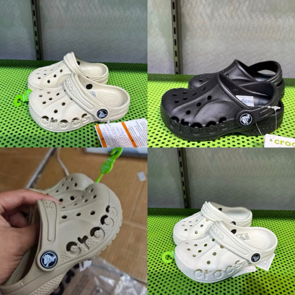 HORANSHOP Crocs Classic baya clog รองเท้าแตะเด็กจูเนียร์ / Crocs colorado Clog kids / Crocs Classic 