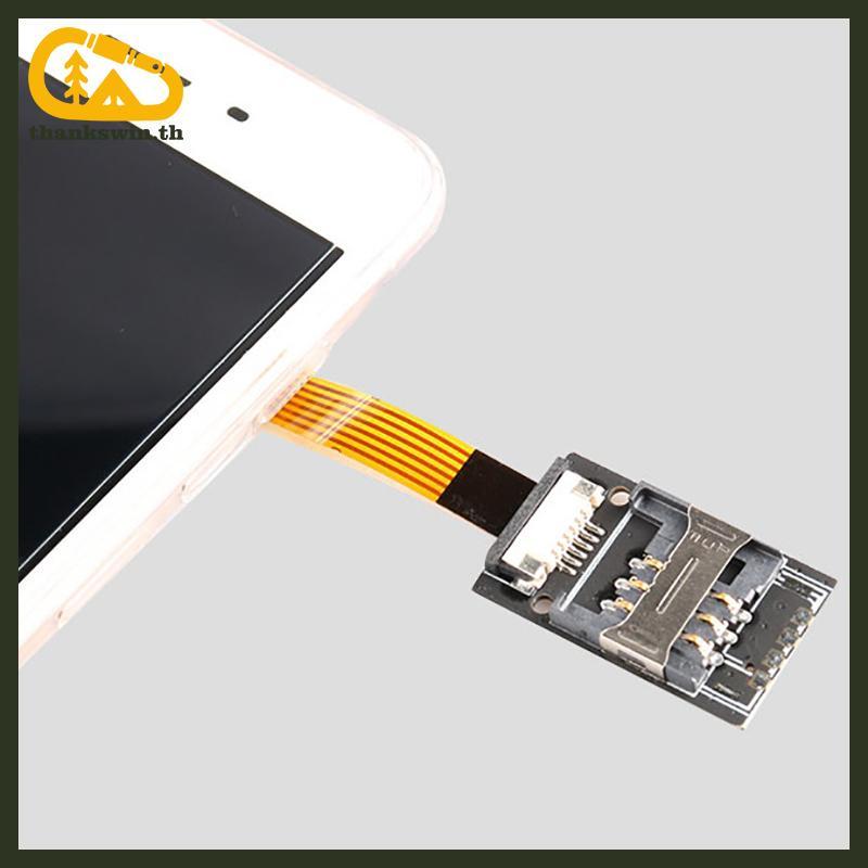 Thankswin Nano 4FF ซิมการ์ด Converter FPC สายต่อนาโน 4FF Micro 3FF มาตรฐาน 2FF ซิม Usim การ์ดอะแดปเต