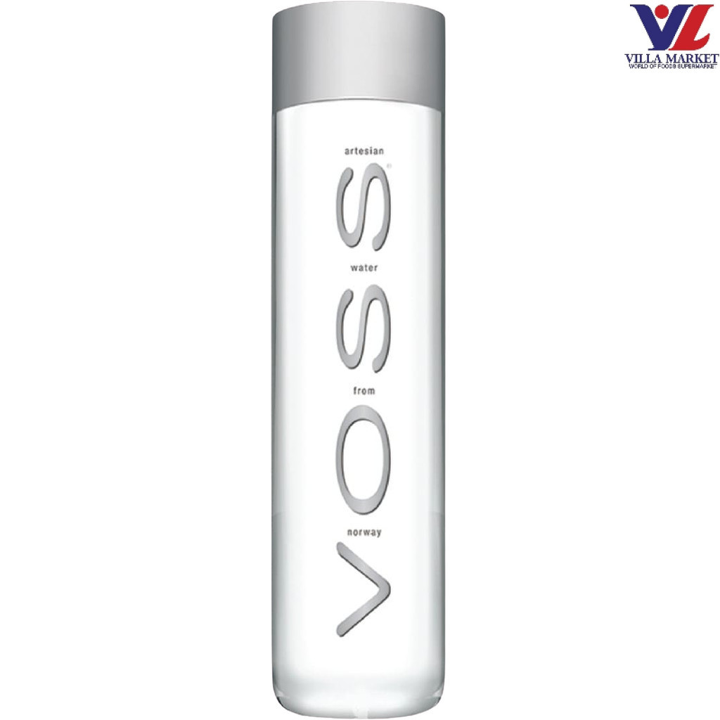 Voss Still Water Glass Bottle 800Ml