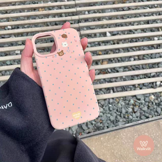 สำหรับ OPPO Reno 16 15 16F 11 12 13F 15F Reno 15 Pro 10 13 14 Reno 14 10 Pro เคสน่ารัก ลายจุด สัตว์การ์ตูน กันตก