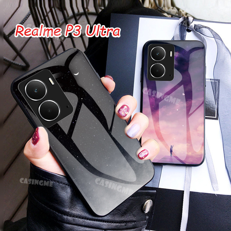 สําหรับRealme P3 Ultra 5G 2025 กระจกนิรภัยเคสโทรศัพท์สําหรับRealme P3 P3Ultra RealmeP3Ultra 5G 2025 