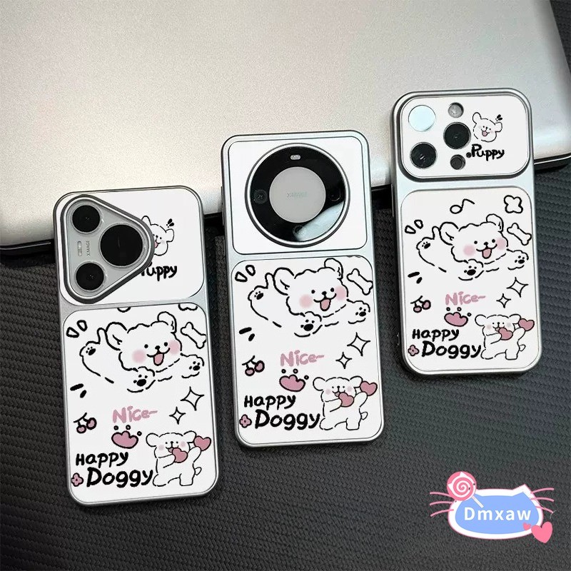 น่ารักลูกสุนัขปลอกสําหรับOPPO A6 A6i A6S A6T A6X A6C A5 A5M A5S A5X A5i A3 A3X A3S A3i Pro Plus A2X 