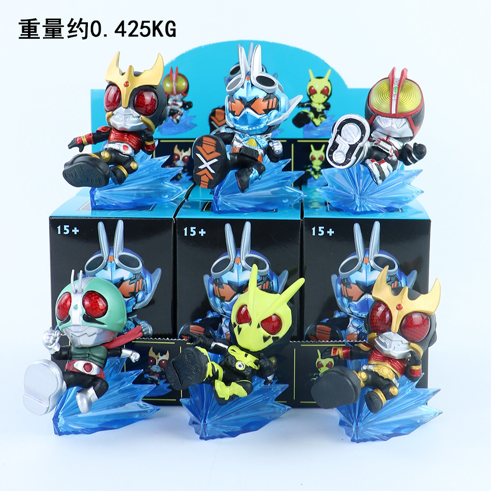 ใหม่ Kamen Rider Kick Series อินเทรนด์เล่น Mystery กล่องน่ารักเดสก์ท็อป Hand-Made ตกแต่งตกแต่งของขวั