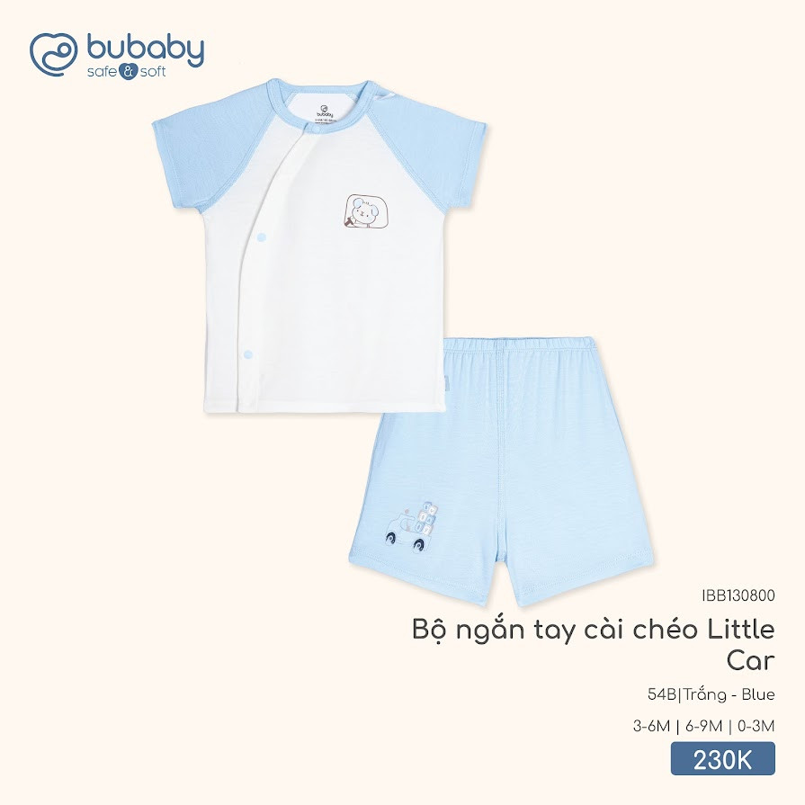 Bubaby Binh Duong ชุดเด็กใต้วงแขนปิดไหล่ของเด็กผู้หญิง