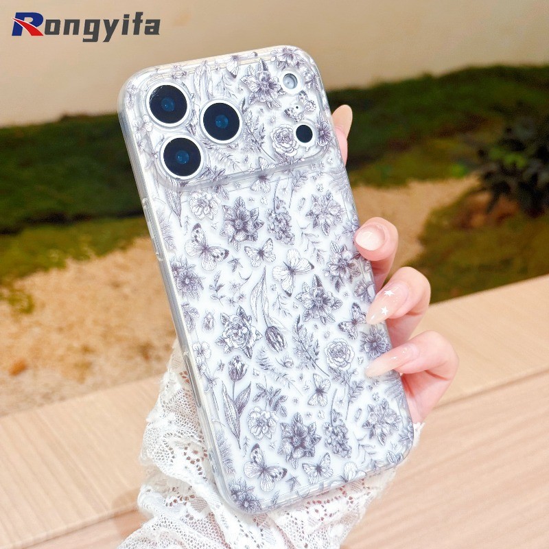 การ์ตูนดอกไม้เคสโทรศัพท์สําหรับVivo Y04 Y04S Y03 Y02 Y02s Y02A Y02T Y01 T4R T4X T2X T3 Lite T1 T1X Y