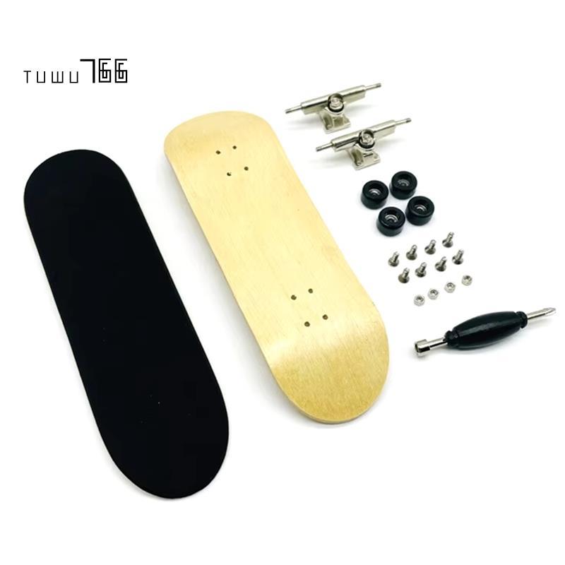 [tuwu766]Finger Skateboard Compact Design Play onHand Fingertip การออกกําลังกาย