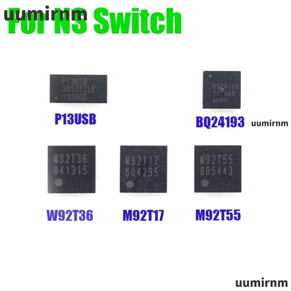 UUMIR ชิปการจัดการการชาร์จ, Surface Mount M92T36 P13USB BQ24193 M92T17 ชิปเมนบอร์ด,บัดกรีติดตั้งส่วน