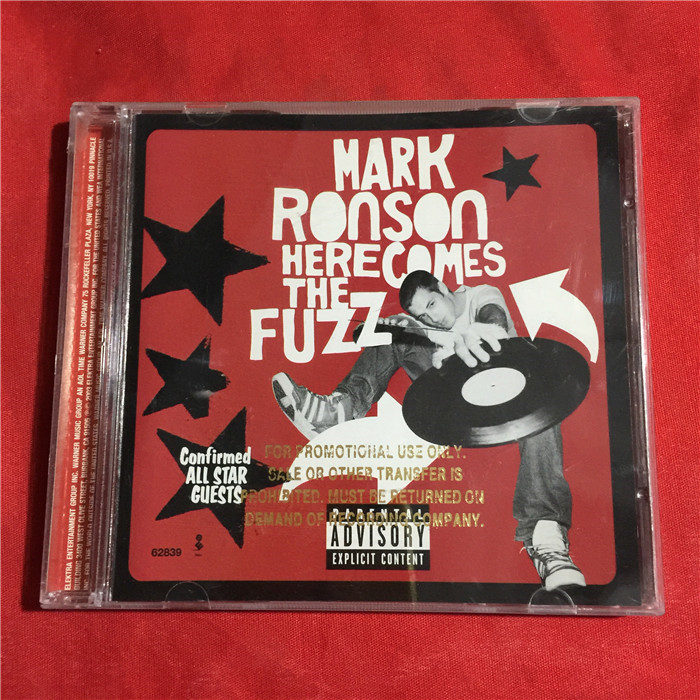 (ปลดปิดผนึก ) 643 Mark Ronson Here มา The Fuzz xiahuo