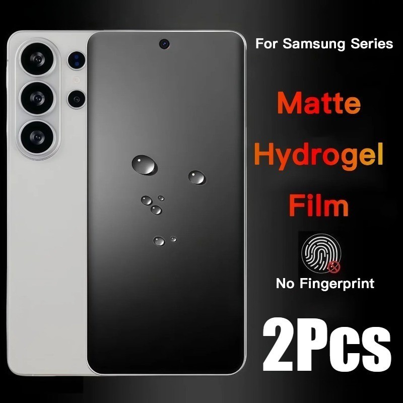 2 ชิ้น Matte Soft Hydrogel ฟิล์มสําหรับ vivo Y300 Y300t Y400 Y500 Y500i Y500s GT Pro Plus 4G 5G HD A