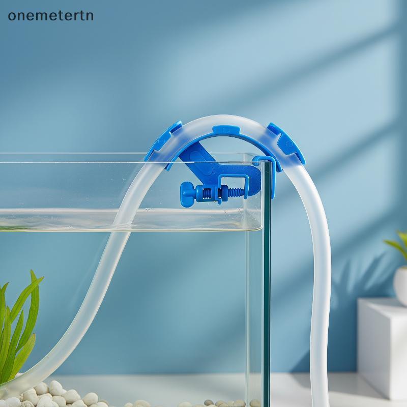 Oyr 1 ชิ้นปรับ Aquarium ท่อน้ํา Clamp โครงสร้างพลาสติกที่ทนทานใช้งานง่ายสําหรับระบบไหลเวียนของถังปลา Fastening N