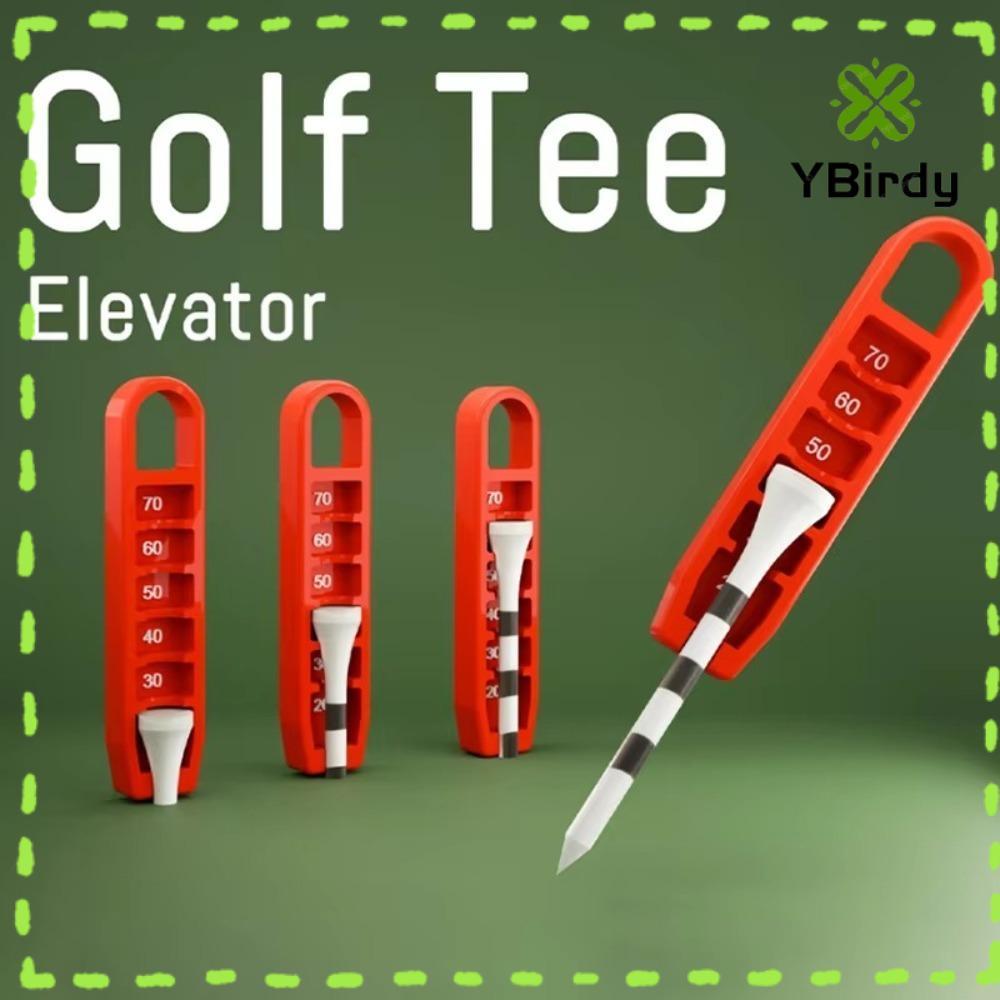 YRBWDYZDH Golf Tee Lifter, ที่ถูกต้องตําแหน่งน้ําหนักเบา Golf Tee Lifter, พิมพ์แบบพกพา Golf Tee Hold