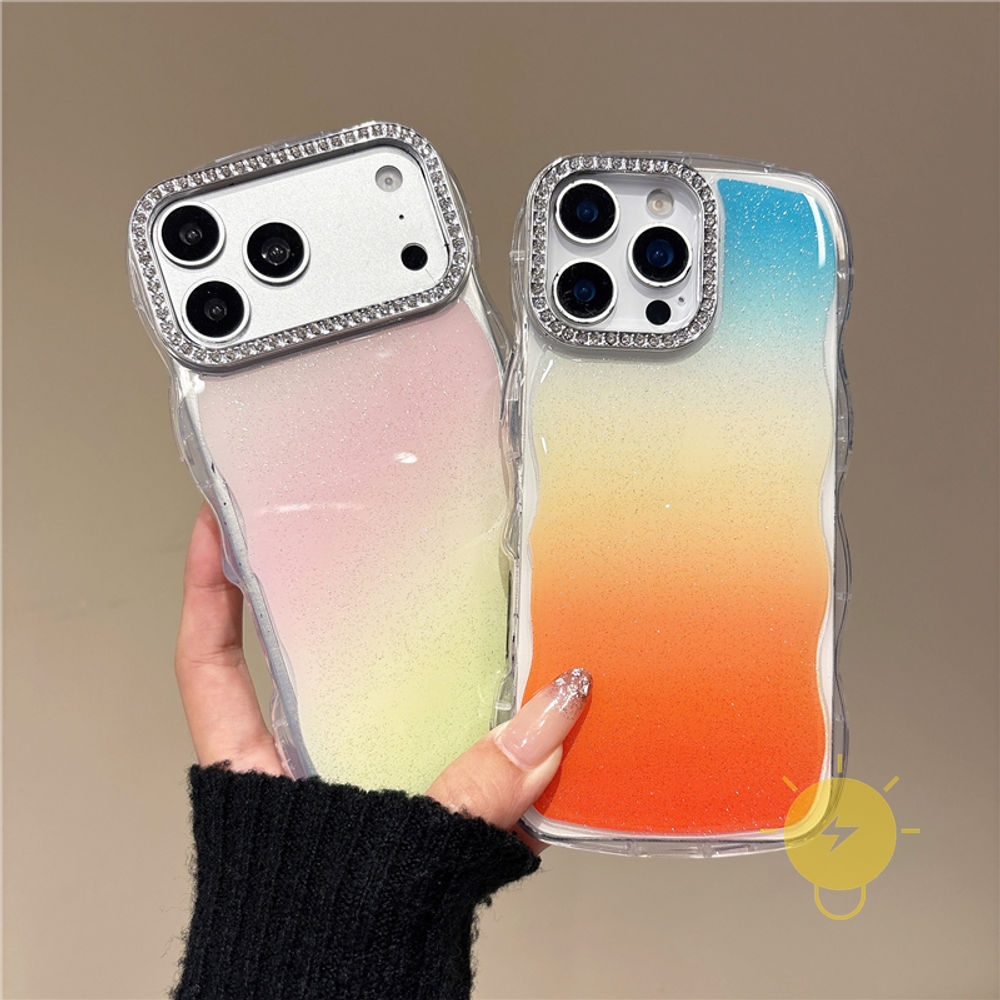For เคสไอโฟน TPU Water Ripple Rainbow Water Ripple เคส Phone Case For iPhone 17 Pro Max 16 15 14 13 