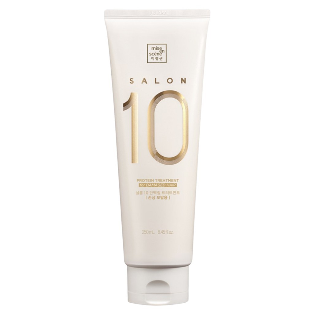 MISE EN SCENE Salon 10 Protein Hair Treatment 250ml | บํารุงดูแลผมแห้งและผมเสีย | ผลิตภัณฑ์ดูแลเส้นผ