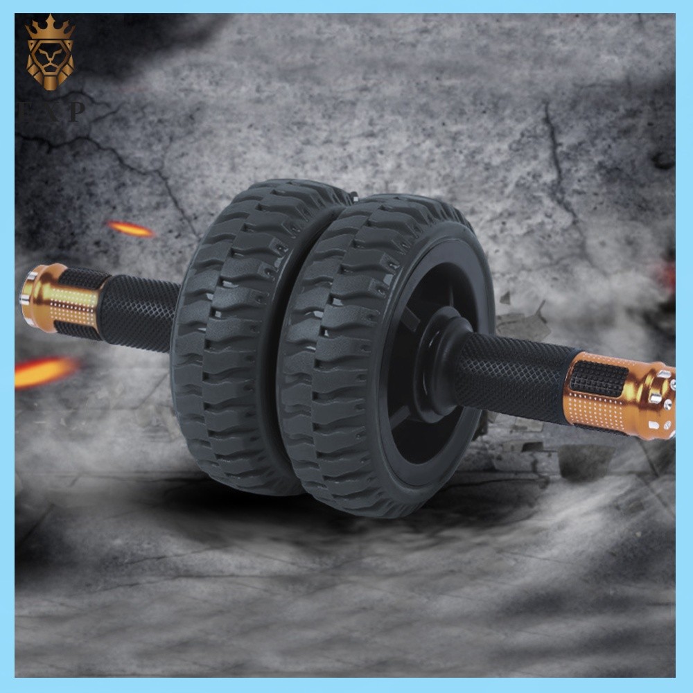 [explosion1.th] Ab Roller Wheel Ab Roller Wheel Ab Wheel ลูกกลิ้งล้อ Ab สําหรับการฝึกความแข็งแกร่งแบ