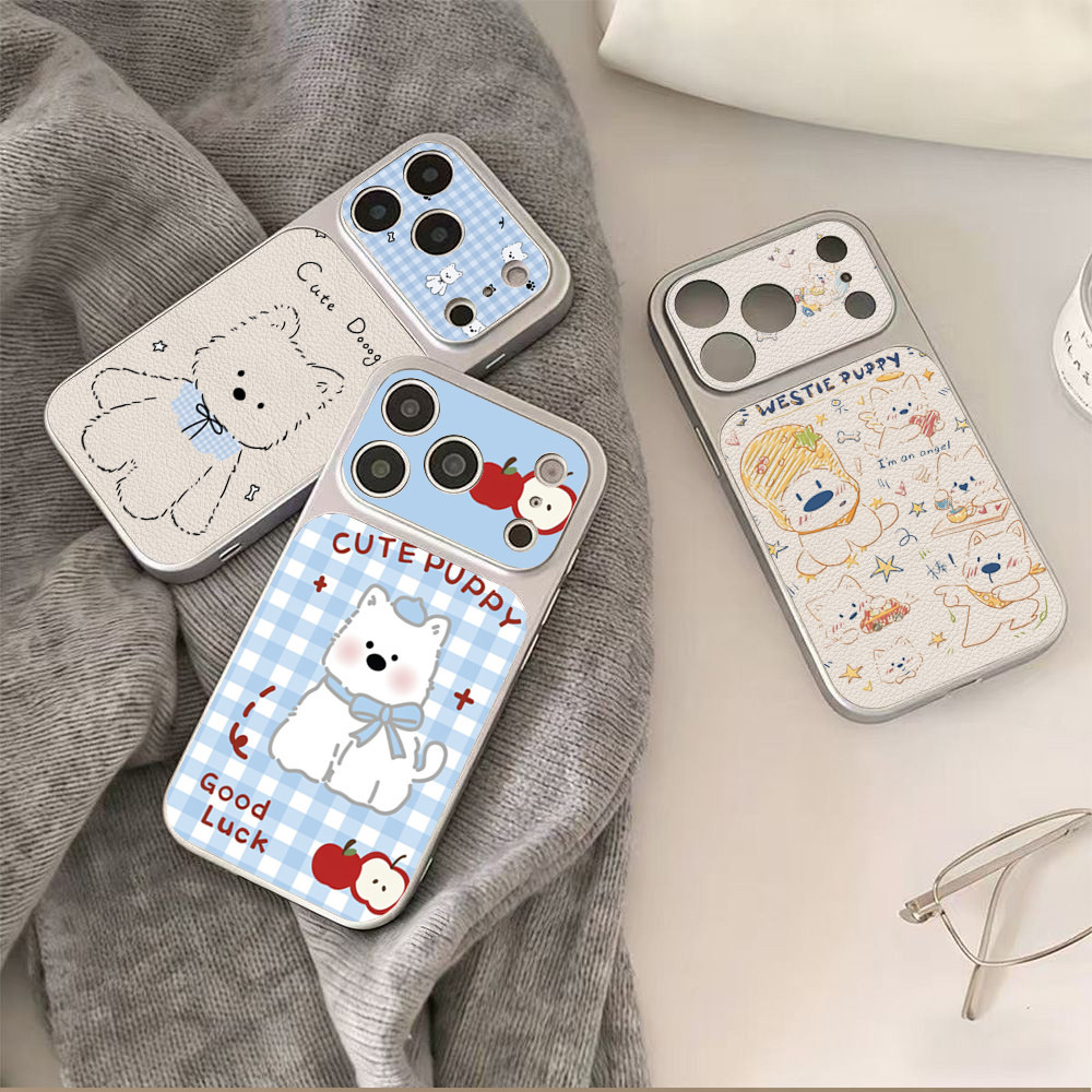น่ารัก West Highland ลูกสุนัขเคสโทรศัพท์สําหรับ Realme C100i C100 5G C83 C85 PRO C71 C75 C67 C63 C51
