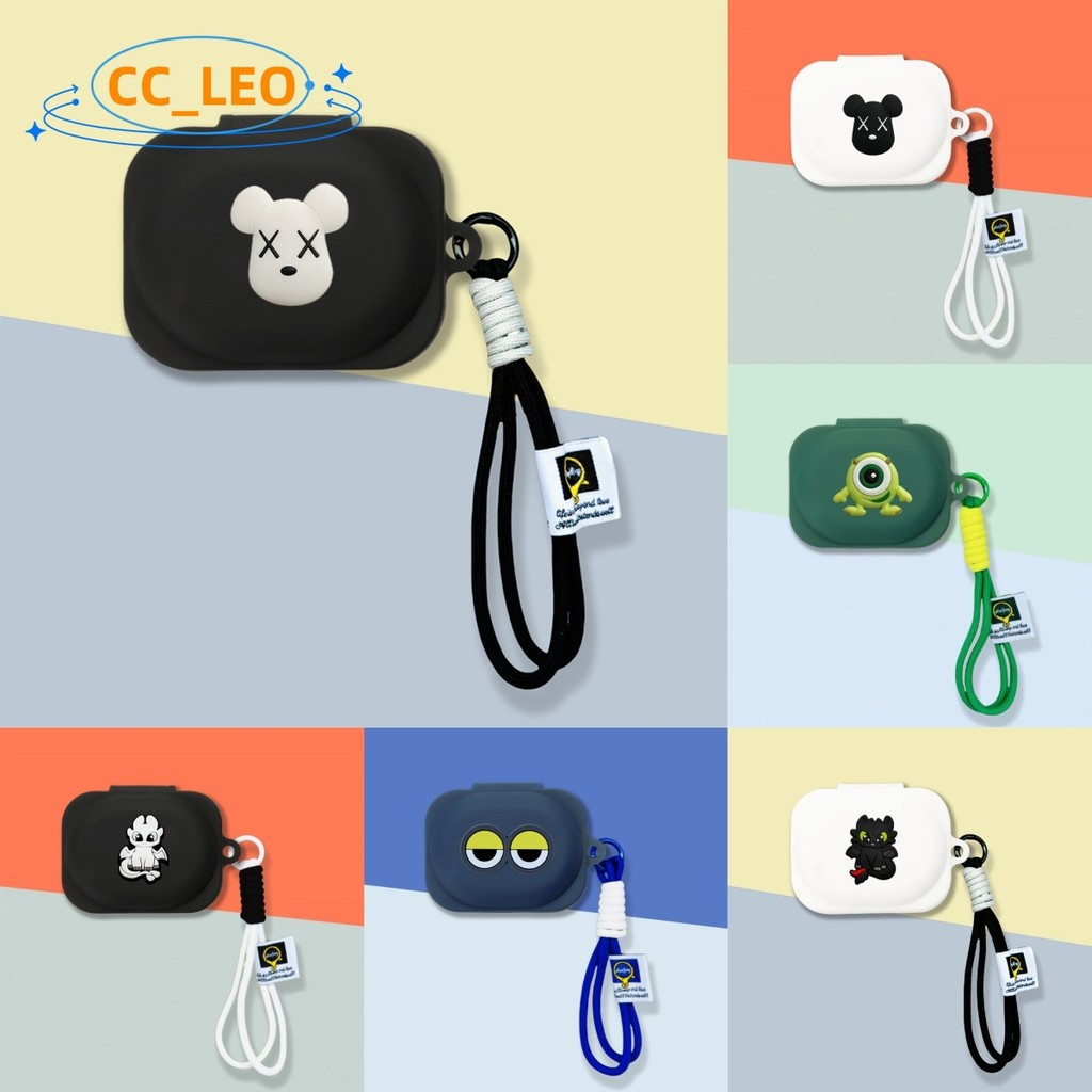 Suitable for Nothing Ear (3a) Case Cute Lanyard Silicone Soft Shell for Nothing Ear (3a) Shockproof 