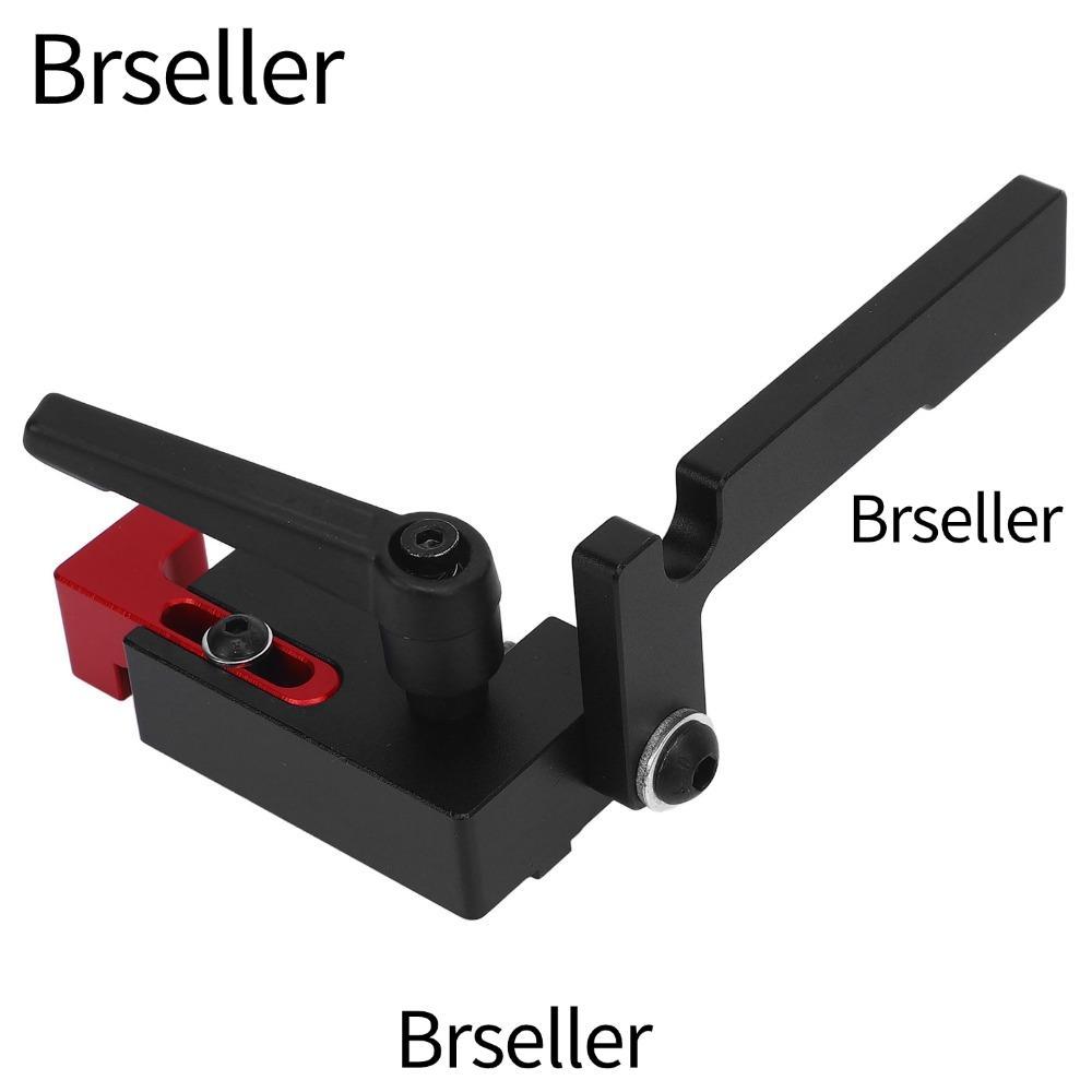 BRSELLER Miter Track Stop, อลูมิเนียมอัลลอยด์ 75 Type T Track Flip Stop, Professional Precision|ขั้ว