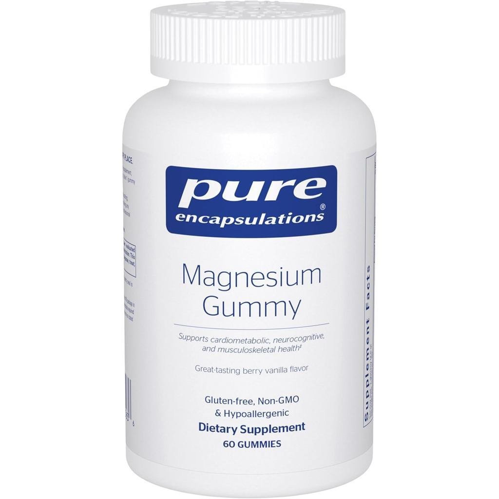 PureEncapsulationsGummy-Citrate-รองรับHeartHealth&Relaxation*-forChildren&s-Vegan&<0.5gSugarperGummy