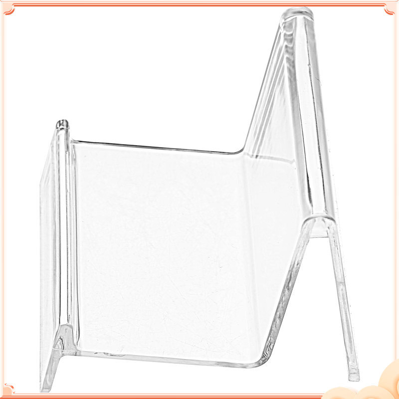 5 ชิ้นกระเป๋าสตางค์ขาตั้งจอแสดงผลใส Rack ขายปลีก Pocketbook กระเป๋า Racks