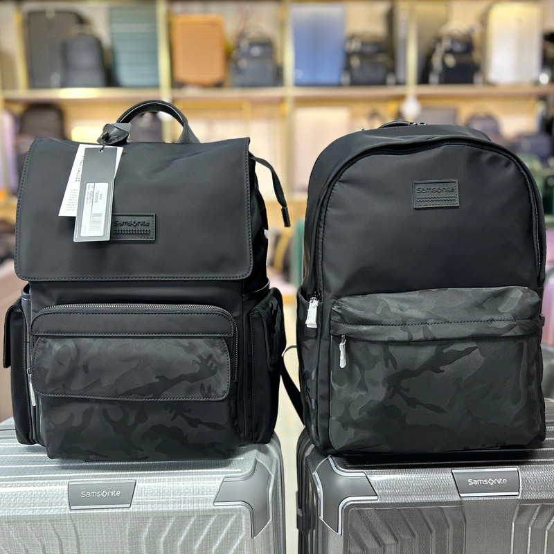 Samsonite/Original Samsonite กระเป๋าเป้สำหรับผู้ชาย รุ่นใหม่ กระเป๋าเป้ธุรกิจอเนกประสงค์ NV2