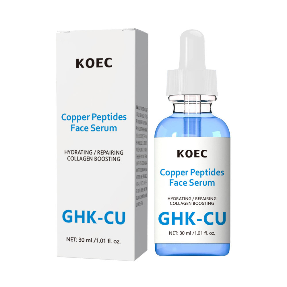 KOEC Blue Copper Peptides Hydrating Moisturizing Facial Serum Copper Peptides Serum2606DAILY