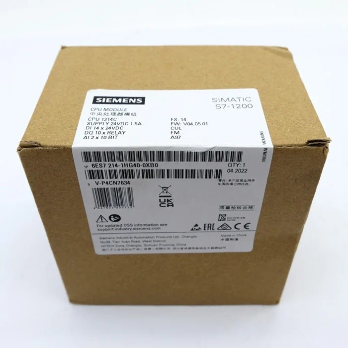 SUAE ยี่ห้อใหม่ในสต็อก 6es7135-4gb01-0ab0 Simatic S7-1200 S7 1200 siemens Simatic S7-1500 Plc Progra