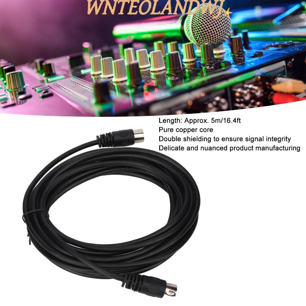 WNTEOLANDWJ DIN 8Pin Male to DIN 8Pin Male, Plug and Play ความแม่นยําสูง DIN 8Pin to DIN 8Pin Cable,