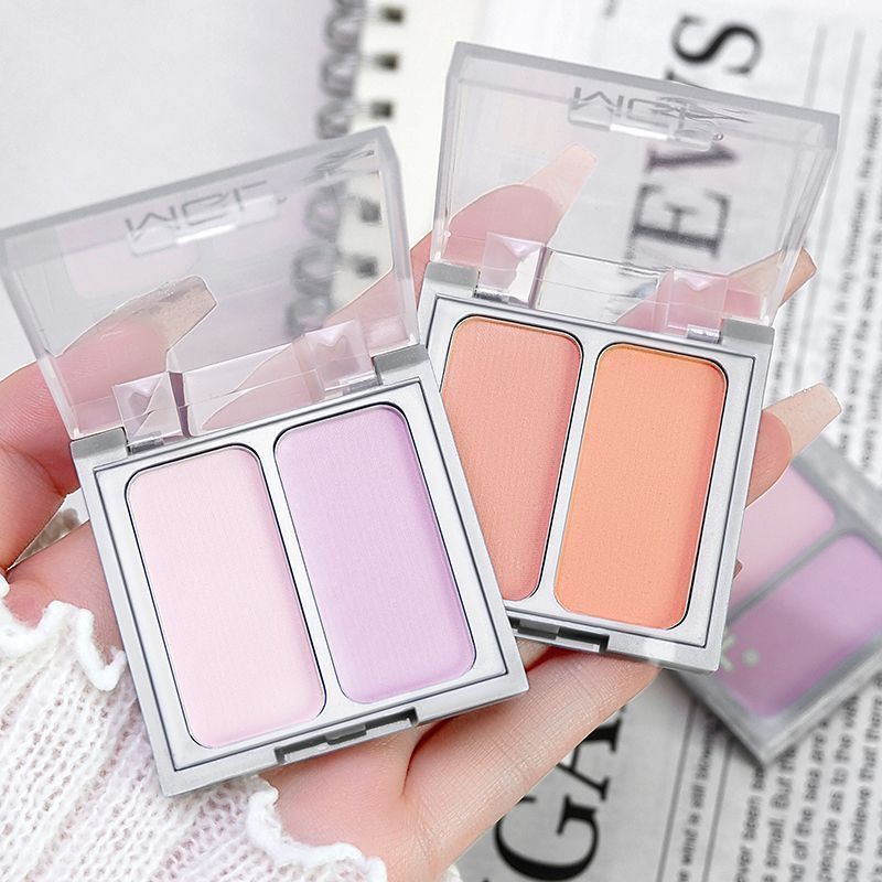New Product#Cheng Shi'an recommends a dual-color blush palette for sweet and youthful girls, with ex