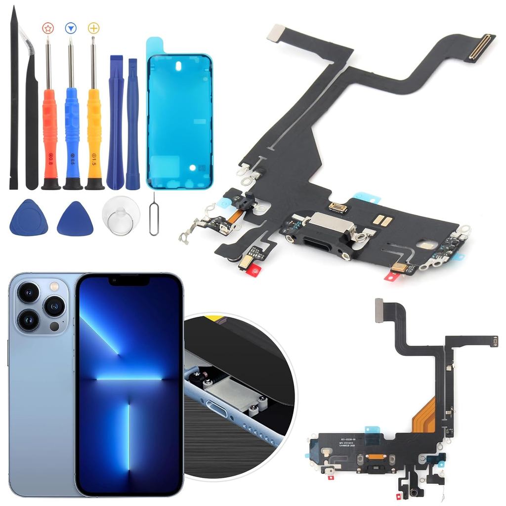 Dock Connector สําหรับ iPhone 13 Pro ชาร์จพอร์ต Flex Cable สําหรับ iPhone 13 Pro USB Charger Dock Bo