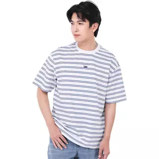 LEE เสื้อยืดแขนสั้นผู้ชาย Loose รุ่น LE S526MTSSN40 สีขาว