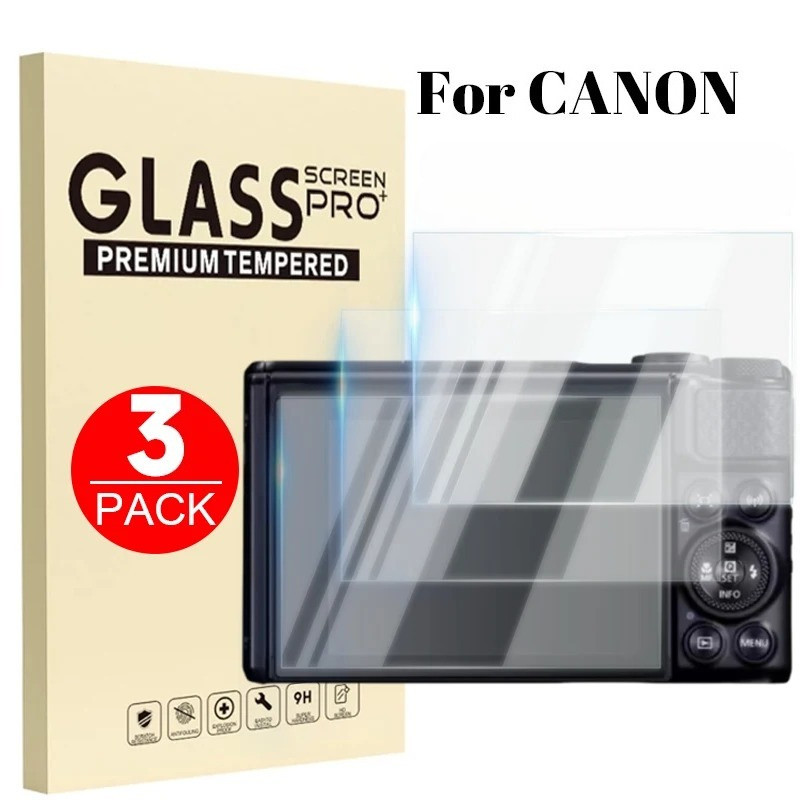 1-3Pcs กล้องฟิล์มแก้วสําหรับ Canon PowerShot N N2 SX600 HS SX610 HS SX620 HS SX710 HS SX720 HS SX730