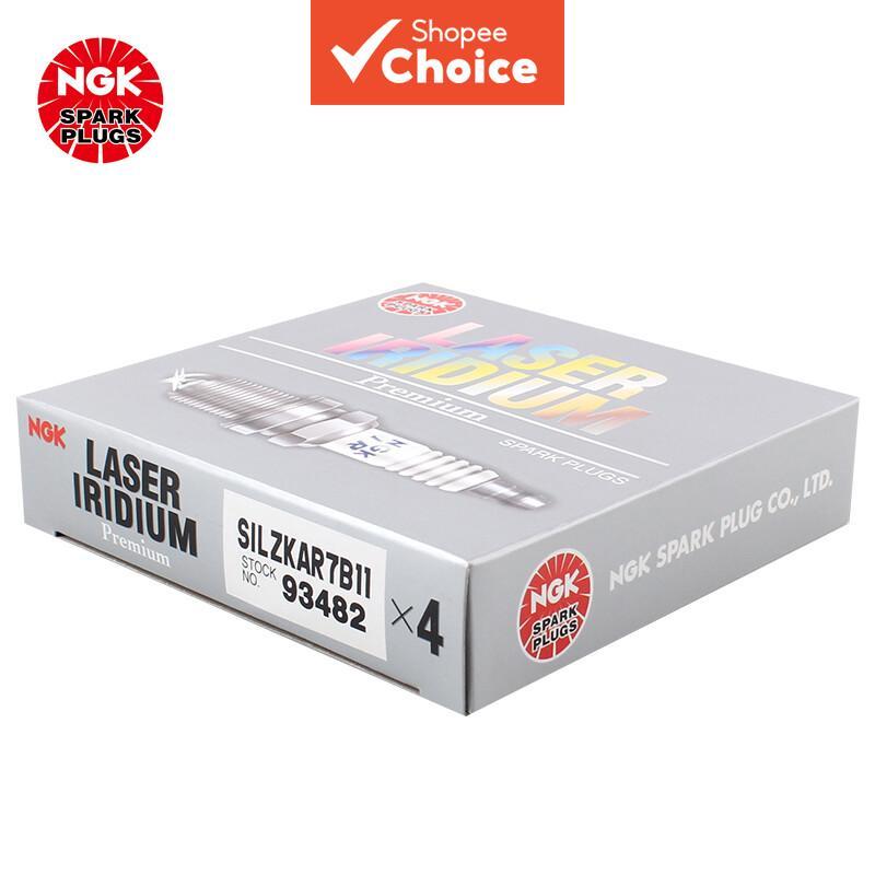 Ngk Silzkar7b11 93482 เลเซอร์ Iridium Platinum Spark Plug Universal 1/4pcs Turbo Ignition Plug Anti-
