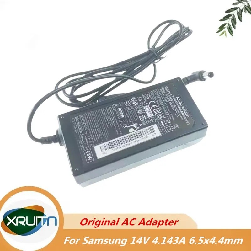 Original สําหรับ Samsung 14V 4.143A 4.14A 58W AC/DC อะแดปเตอร์ชาร์จ A5814_FPN A5814_DSM SyncMaster T