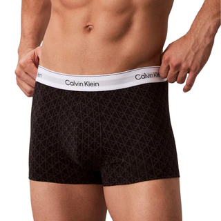 CALVIN KLEIN กางเกงในผู้ชายแพ็ค 2 ชิ้น Icon Cotton Stretch ทรง Trunk รุ่น NB4391 2W3-สี MultiColor