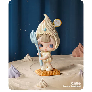 POP MART TINYTINY-Act 1: Sweet Food Therapy Series Figure-Made Mystery Box ของแท้รุ่นอินเทรนด์เล่น