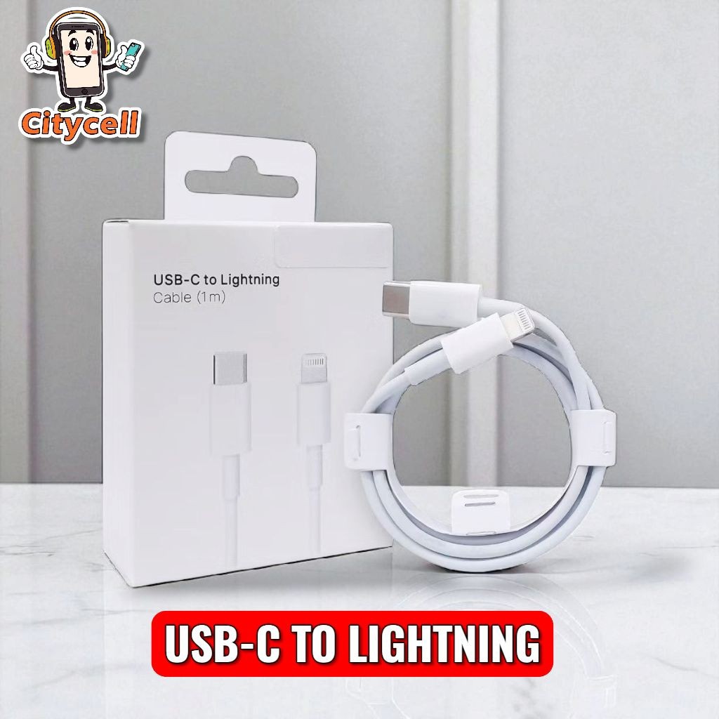 IP 11 12 13 DATA CABLE PD TYPE-C TO LIGHTNING CHARGER CABLE USB-C TO LIGHTNING CABLE (1M)
