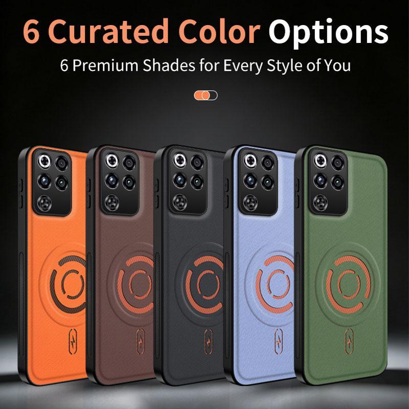 ShockProof Magnetic Case สําหรับ ZTE Nubia Redmagic 11 Pro + 8 9 9S 10 10S Pro + series ไร้สายชาร์จป
