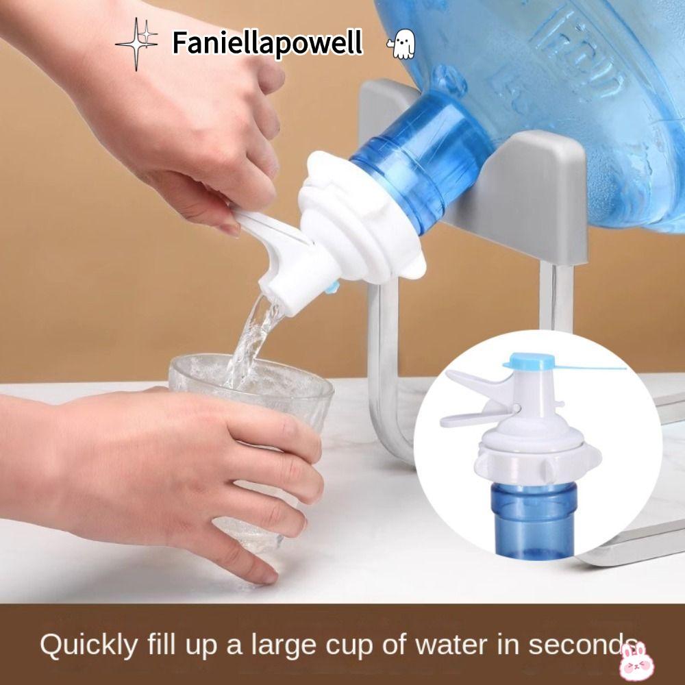 FANIELLAPOWELL Dispenser Pump, อุปกรณ์ดื่มถังอุปกรณ์เสริมปั๊ม Spout, Simple Water Dispenser ถังน้ําก๊อกน้ําปั๊มน้ําขวด