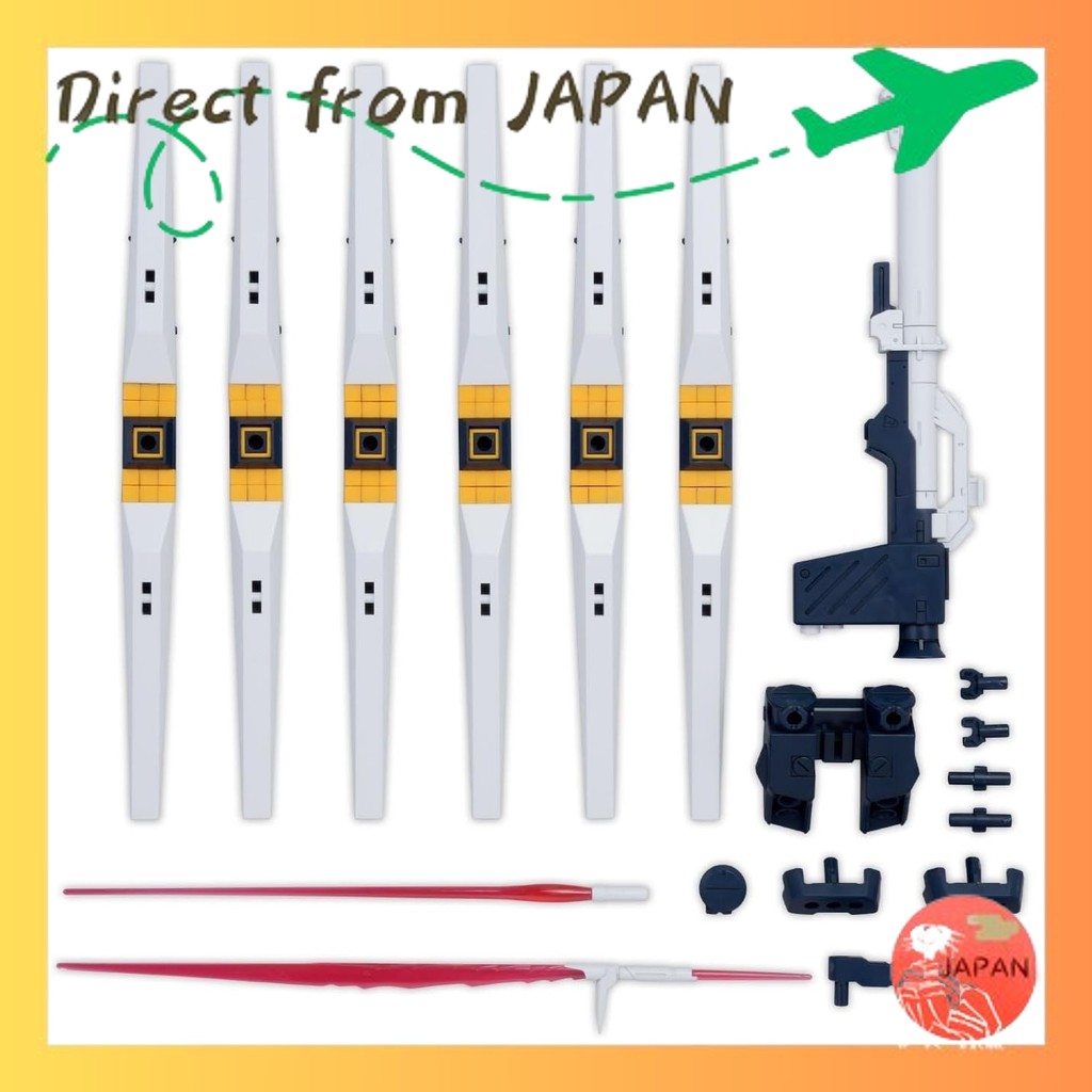 BANDAI SPIRITS Mobile Suit Gundam Char's Counterattack Option Parts Set Gunpla 19 (Fin Funnel) Plast