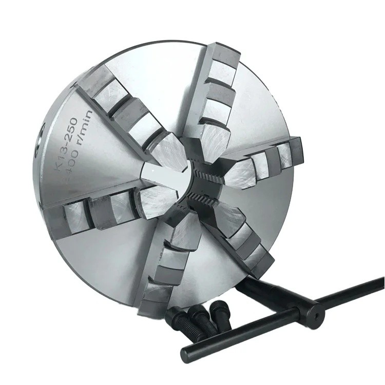 WV1G พร้อมส่ง Sanou 6-Jaw Steel K13 Series Self-Centering Lametan Chuck Manual Power Spindle Rotatio