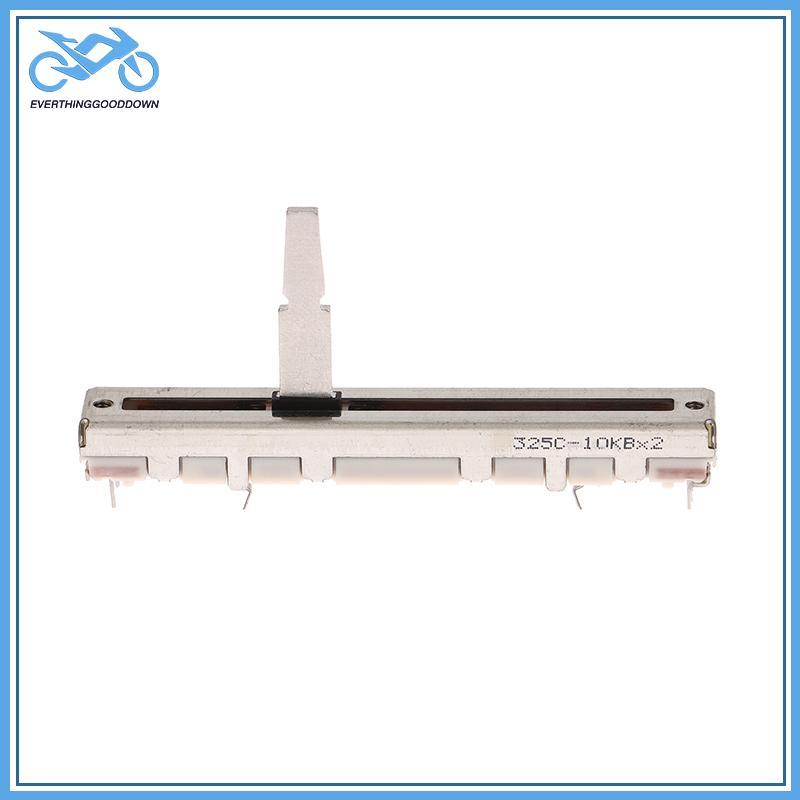 EVER 1 PC RS45 Series Straight Slip Potentiometer Pitch Tempo Fader 10KB2 DCV1024 ความยาวทั้งหมด 60M