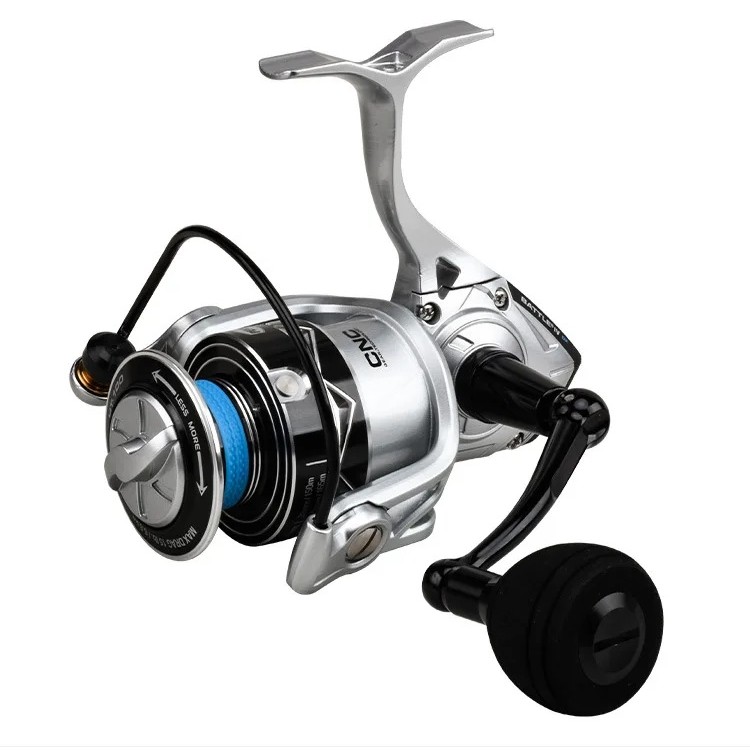 R2TG Original PENN 100% Original PENN Battle IV DX 3000DX 5000DX 8000DX โลหะเต็มรูปแบบ Spinning ตกปล